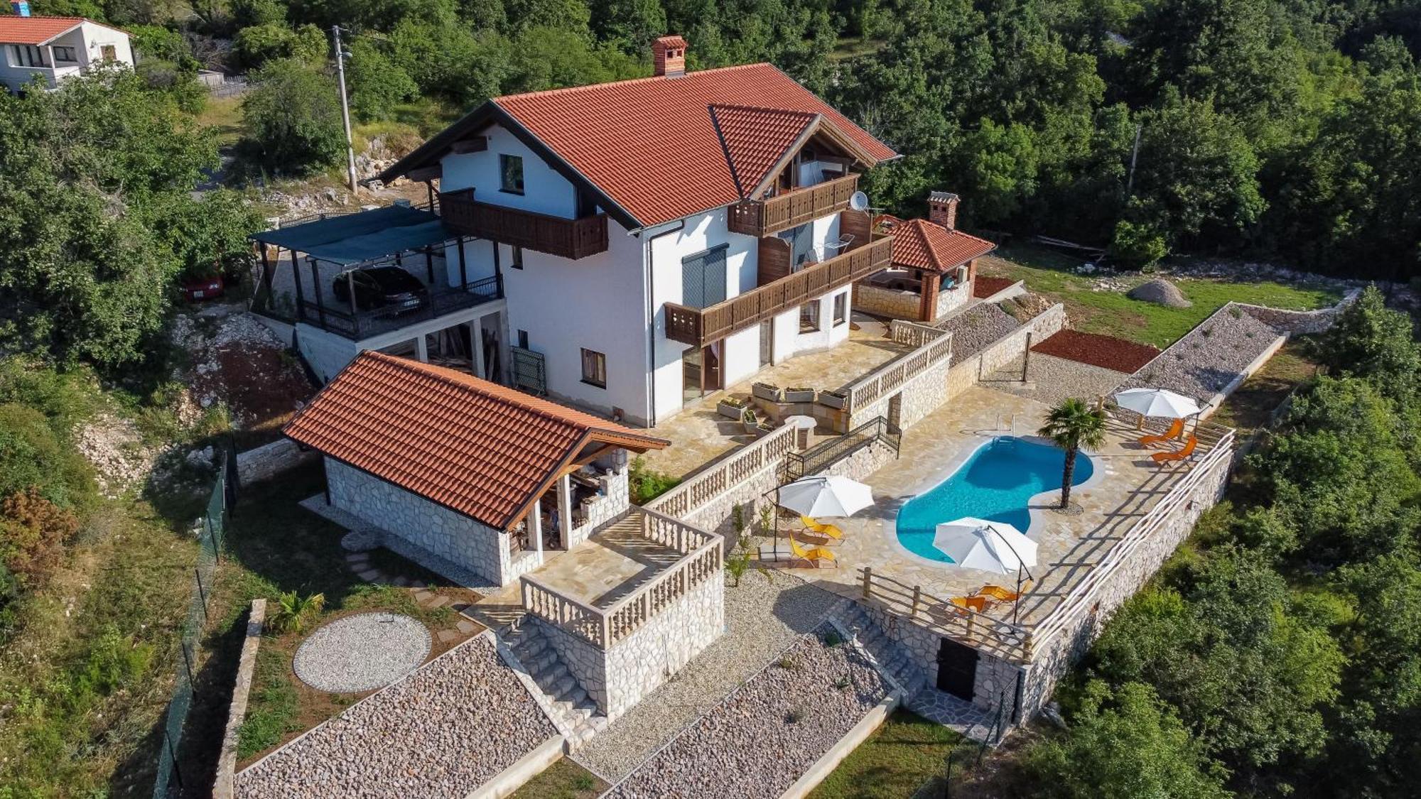 Villa Bora Moscenicka Draga Bed&Breakfast Moscenice Bagian luar foto